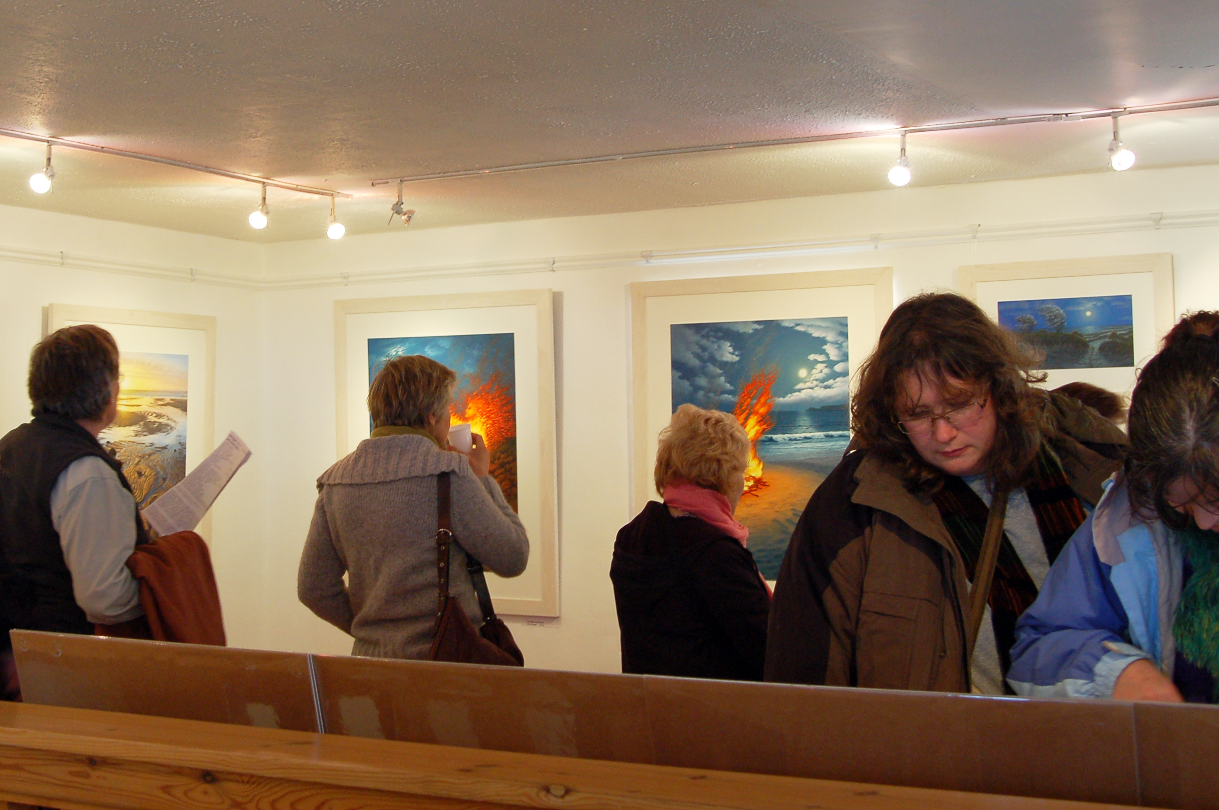 Exhibition of Cornish Artist Sarah Vivian's Paintings