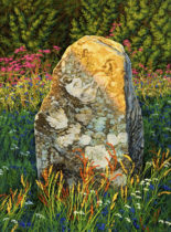 Gallery of Cornwall Paintings: Painting by Sarah Vivian, Honey Down the Stone, Boscawen-un, West Penwith, Cornwall