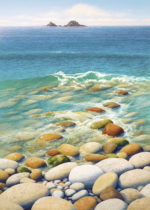 Gallery of Cornwall Paintings: Painting by Sarah Vivian, Cot Valley Lace, West Penwith, Cornwall